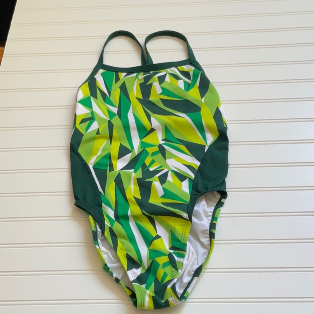Nike One Piece Swimsuit.  Nike size 32 fixed Back